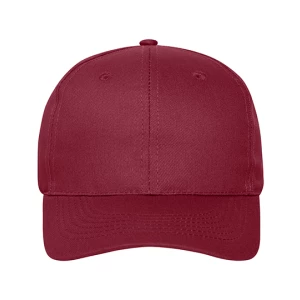 6\u0020Panel\u0020Cap\u0020Bio\u0020Cotton - Burgundy