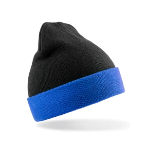 Recycled Black Compass Beanie