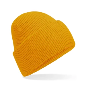 Classic\u0020Engineered\u0020Deep\u0020Cuffed\u0020Beanie - Mustard