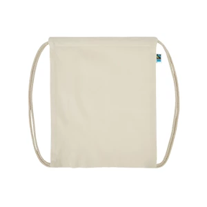 Fairtrade\u0020Cotton\u0020Gymbag - Natural