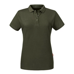 Ladies\u0027\u0020Pure\u0020Organic\u0020Polo - Dark Olive