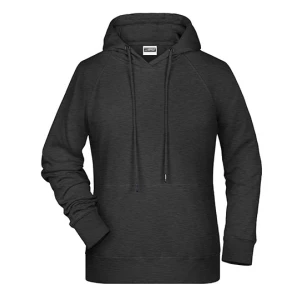 Ladies\u0027\u0020Hoody - Black Heather