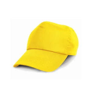 Junior\u0020Cotton\u0020Cap - Yellow