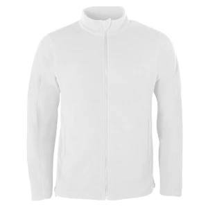 Men\u0027s\u0020Full\u002D\u0020Zip\u0020Fleece\u0020Jacket - White