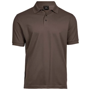 Men\u0027s\u0020Luxury\u0020Stretch\u0020Polo - Chocolate