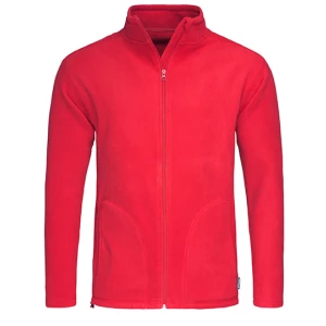 Fleece\u0020Jacket - Scarlet Red