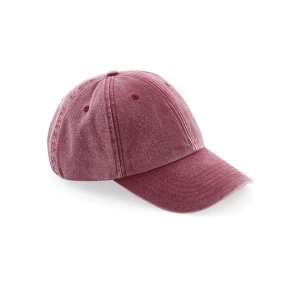 Low\u0020Profile\u0020Vintage\u0020Cap - Vintage Red