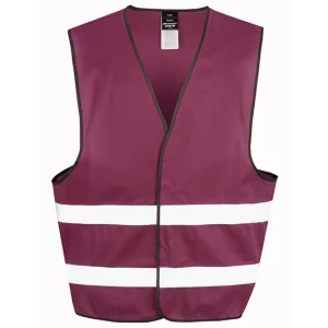 Enhanced\u0020Visibility\u0020Vest - Burgundy