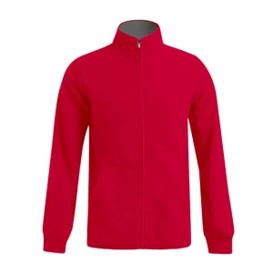 Men\u0027s\u0020Double\u0020Fleece\u0020Jacket - Red