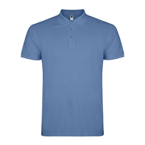 Men\u0027s\u0020Star\u0020Poloshirt - Riviera Blue 261