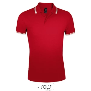 Men\u0027s\u0020Polo\u0020Shirt\u0020Pasadena - Red