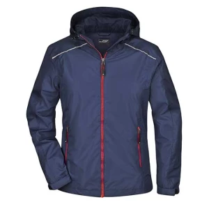 Ladies\u0027\u0020Rain\u0020Jacket - Navy