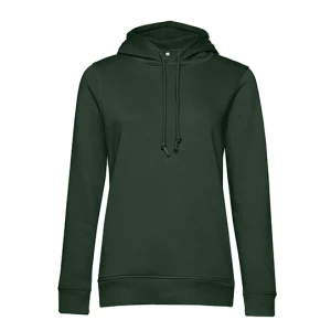 Inspire\u0020Hooded\u0020Sweat\u0020Women_\u00B0 - Forest Green