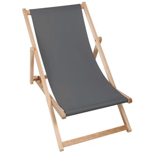 Polyester\u0020Seat\u0020For\u0020Folding\u0020Chair - Charcoal 2