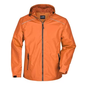 Men\u0027s\u0020Rain\u0020Jacket - Orange