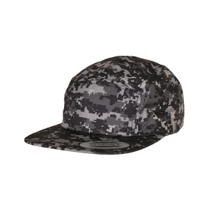 Digital\u0020Camo\u0020Jockey\u0020Cap - Black