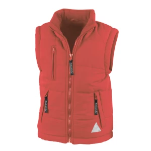 Junior\u0020Ultra\u0020Padded\u0020Bodywarmer - Red