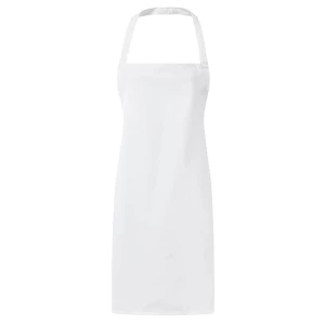 Essential\u0020Bib\u0020Apron - White