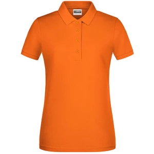 Ladies\u0027\u0020Basic\u0020Polo - Orange