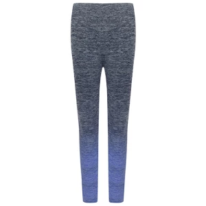 Ladies\u0027\u0020Seamless\u0020Fade\u0020Out\u0020Leggings - Navy-Blue Marl