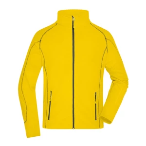 Men\u0027s\u0020Structure\u0020Fleece\u0020Jacket - Yellow