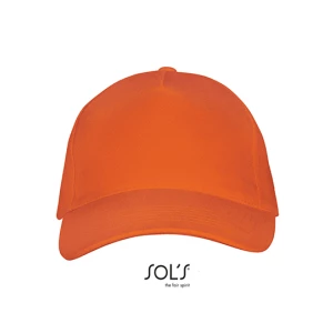 Five\u0020Panels\u0020Cap\u0020Long\u0020Beach - Orange