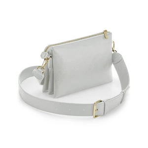 Boutique\u0020Soft\u0020Cross\u0020Body\u0020Bag - Soft Grey