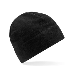 Recycled\u0020Fleece\u0020Pull\u002DOn\u0020Beanie - Black