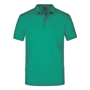 Men\u0027s\u0020Pima\u0020Polo - Irish Green