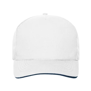 5\u0020Panel\u0020Sandwich\u0020Cap\u0020Bio\u0020Cotton - White