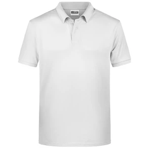 Men\u0027s\u0020Basic\u0020Polo - White