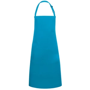 Bib\u0020Apron\u0020Basic\u0020With\u0020Buckle - Turquoise (ca. Pantone 639C)