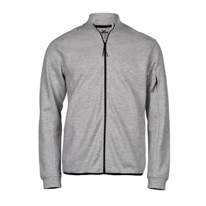 Athletic\u0020Full\u0020Zip\u0020Sweat - Heather Grey