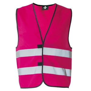 Functional\u0020Hi\u002DVis\u0020Safety\u0020Vest\u0020Dortmund - Magenta