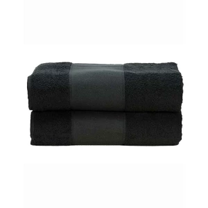 PRINT\u002DMe\u00AE\u0020Bath\u0020Towel - Black