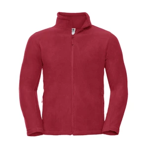 Men\u0027s\u0020Full\u0020Zip\u0020Outdoor\u0020Fleece - Classic Red