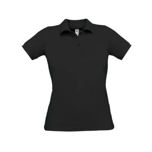 Women\u0027s\u0020Polo\u0020Safran\u0020Pure - Black