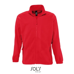 Fleecejacket\u0020North - Red