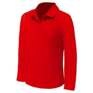 Men\u0027s\u0020Polo\u0020Long\u0020Sleeve - Red