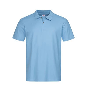 Short\u0020Sleeve\u0020Polo - Light Blue