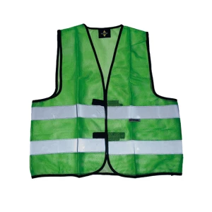 Hi\u002DVis\u0020Mesh\u0020Safety\u0020Vest\u0020Thessaloniki - Green