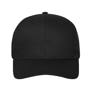 6\u0020Panel\u0020Cap\u0020Bio\u0020Cotton - Black