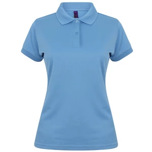 Ladies\u0027\u0020Coolplus\u00AE\u0020Wicking\u0020Polo\u0020Shirt - Mid Blue