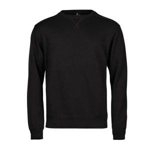 Ribbed Interlock Crew Neck