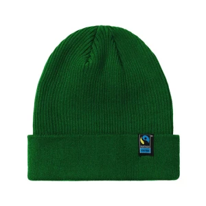 Mixed\u0020Knit\u0020Beanie - Bottle Green