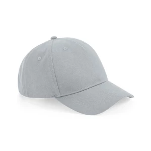 Organic\u0020Cotton\u00205\u0020Panel\u0020Cap - Light Grey