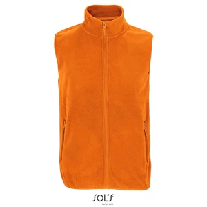 Unisex\u0020Factor\u0020Zipped\u0020Fleece\u0020Bodywarmer - Orange