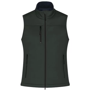 Ladies\u0027\u0020Softshell\u0020Vest - Graphite