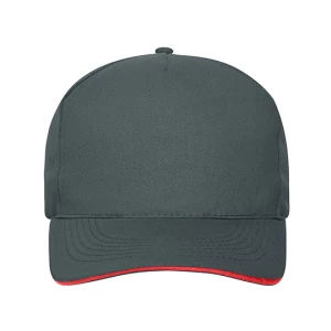 5\u0020Panel\u0020Sandwich\u0020Cap\u0020Bio\u0020Cotton - Graphite