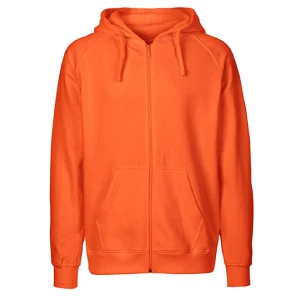 Men\u0027s\u0020Zip\u0020Hoodie - Orange